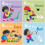Child's Play All About Rosa Board Books, Set of 4 (CPYCPAAR)