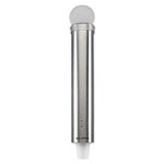 Small Pull-Type Water Cup Dispenser, For 5 Oz Cups, Stainless Steel