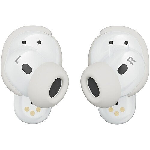 Bose QuietComfort Ultra Wireless Noise Canceling Earbuds Headphones, Bluetooth, Diamond White (882826-0070)