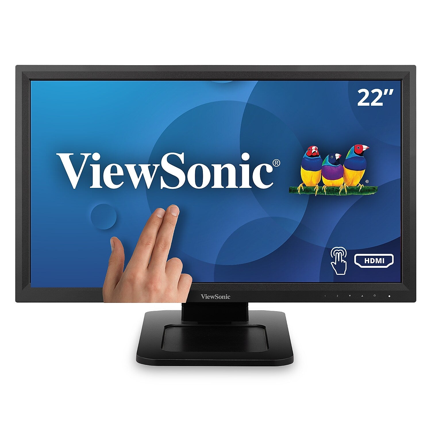 ViewSonic 22" 75Hz LED Monitor, Black (TD2211)