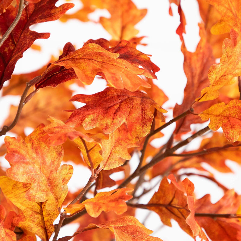 Nearly Natural 7' Autumn Oak Artificial Fall Tree (T4808)