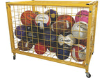 Champion Sports Lockable Ball Storage Locker, Yellow (LRCL)