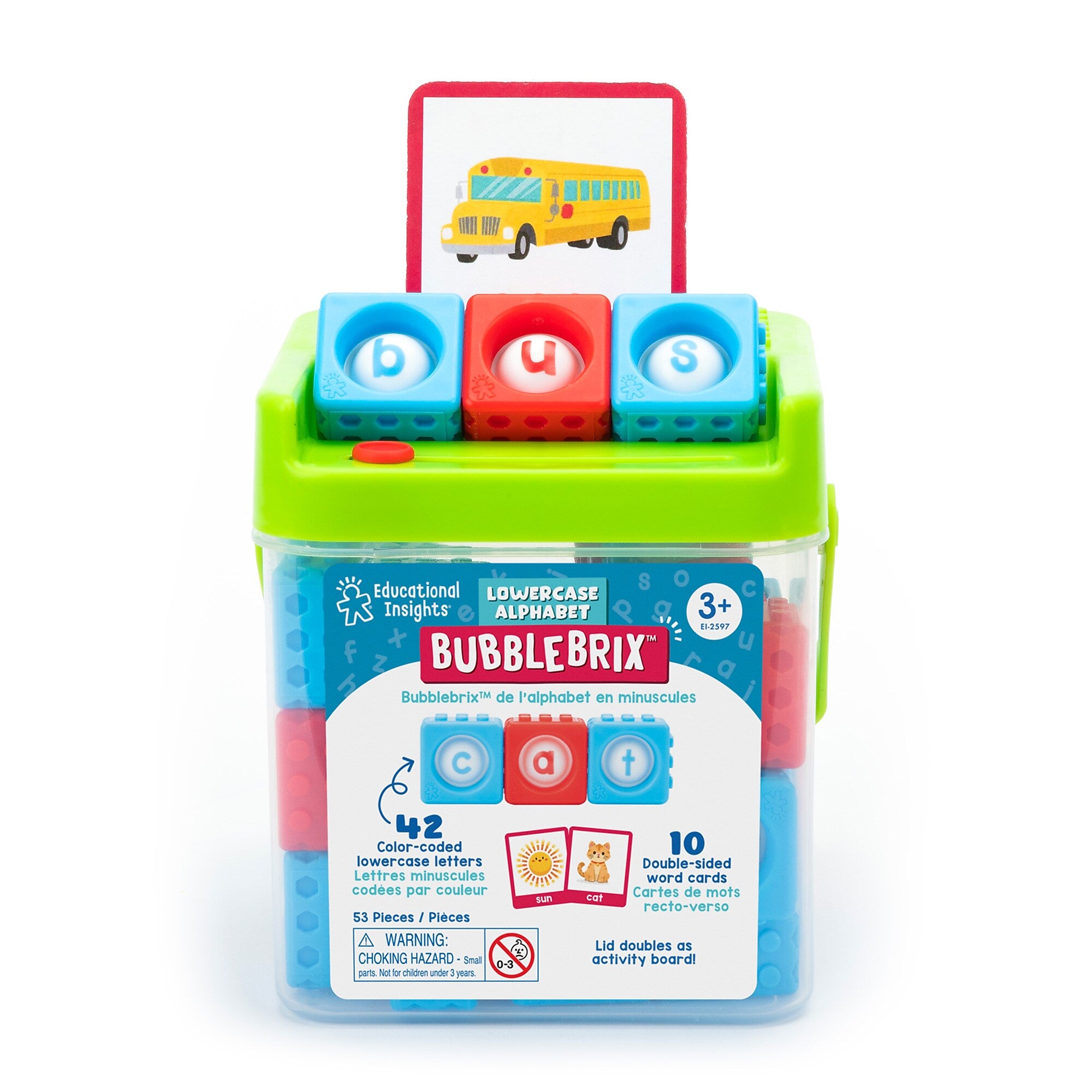 Educational Insights Lowercase Alphabet BubbleBrix