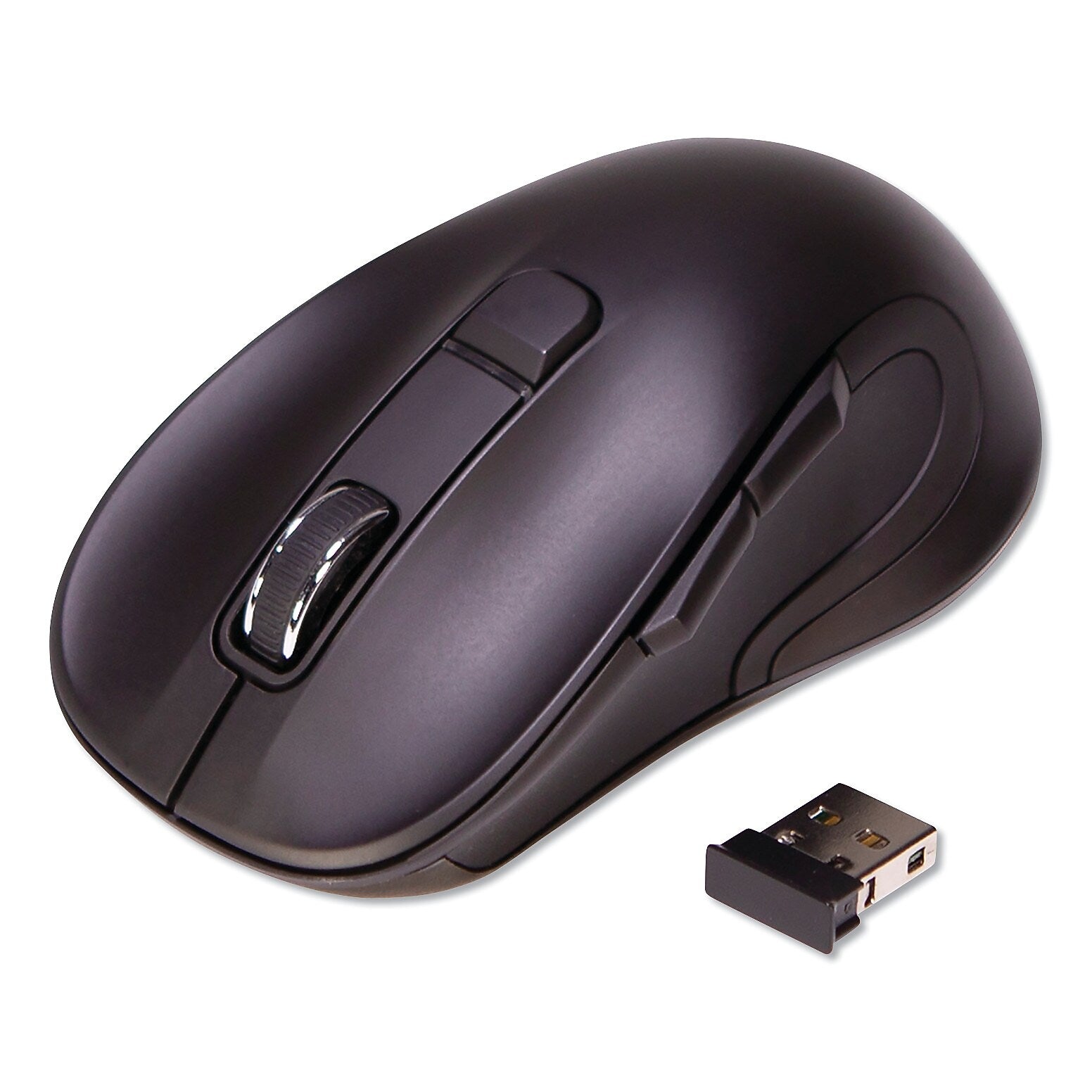 Innovera Hyper-Fast Wireless Laser USB Mouse, Black (IVR62500)