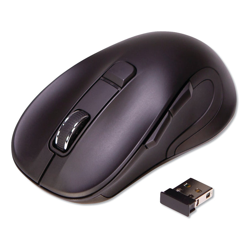 Innovera Hyper-Fast Wireless Laser USB Mouse, Black (IVR62500)