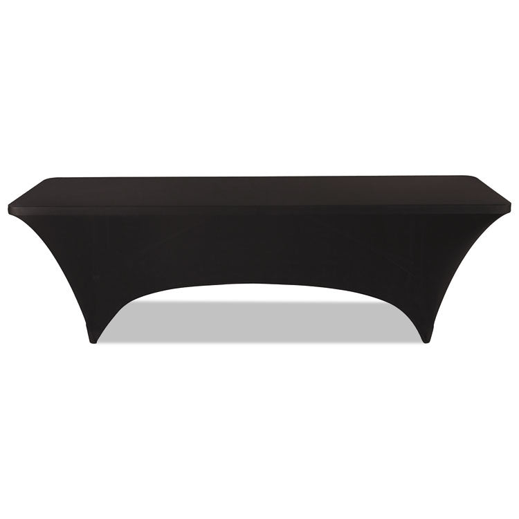Igear Fabric Table Cover, Polyester/spandex, 30" X 96", Black
