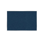 Ghent Vinyl Bulletin Board, Satin Aluminum Frame, 4' x 7'-4", Navy (AV47-195)