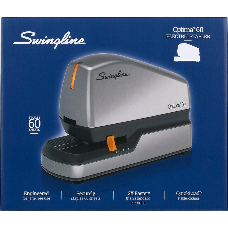 Swingline® Optima® Electric Stapler, 70 Sheet Capacity, Silver (48210)