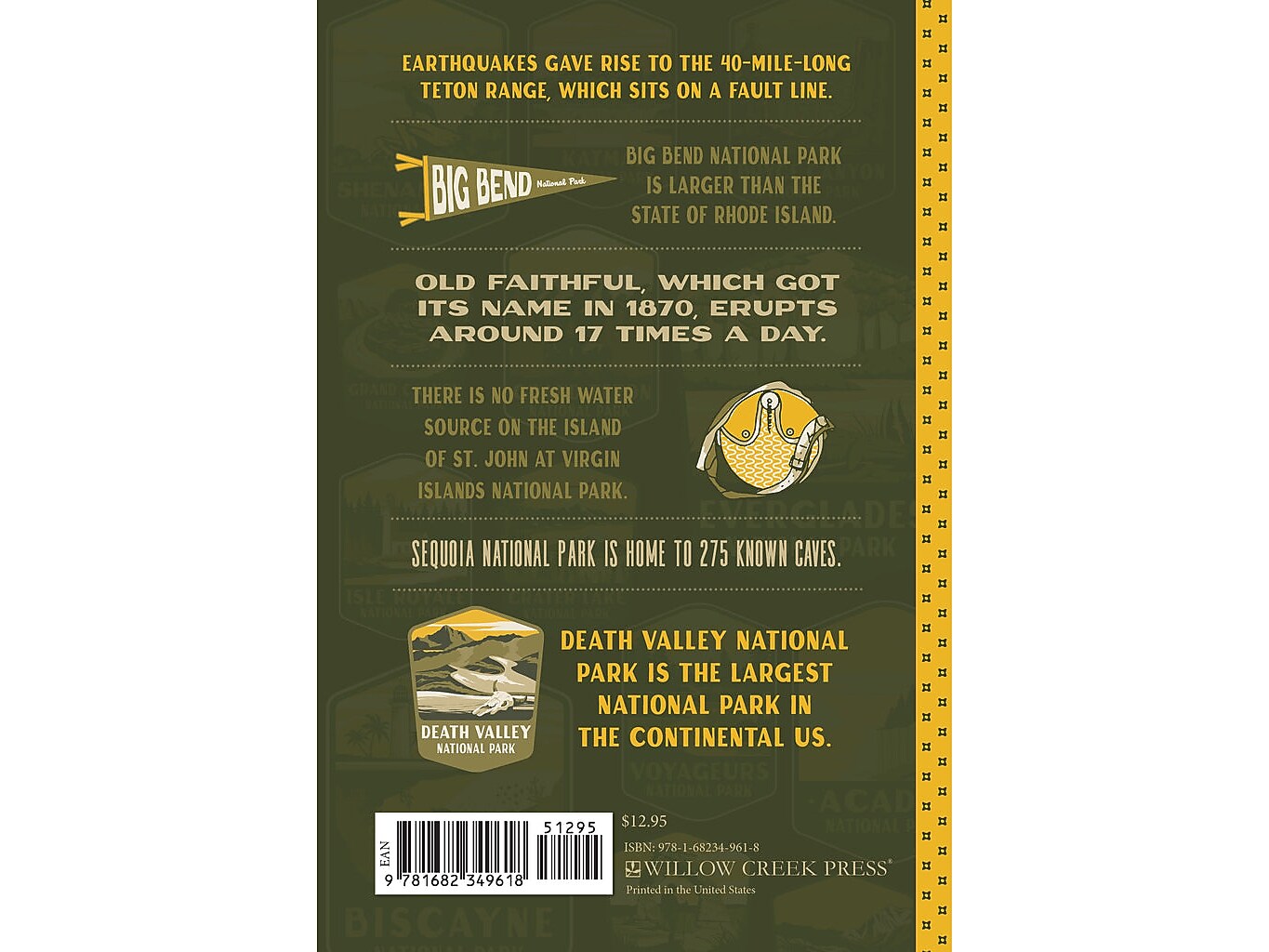 National Park Trivia, Softcover