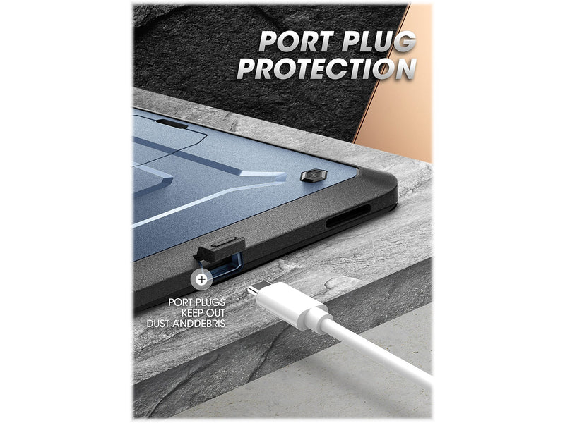 SUPCASE Unicorn Beetle Pro Polycarbonate 14.6" Rugged Case for Samsung Galaxy Tab S8 Ultra, Metallic Blue (843439118164)