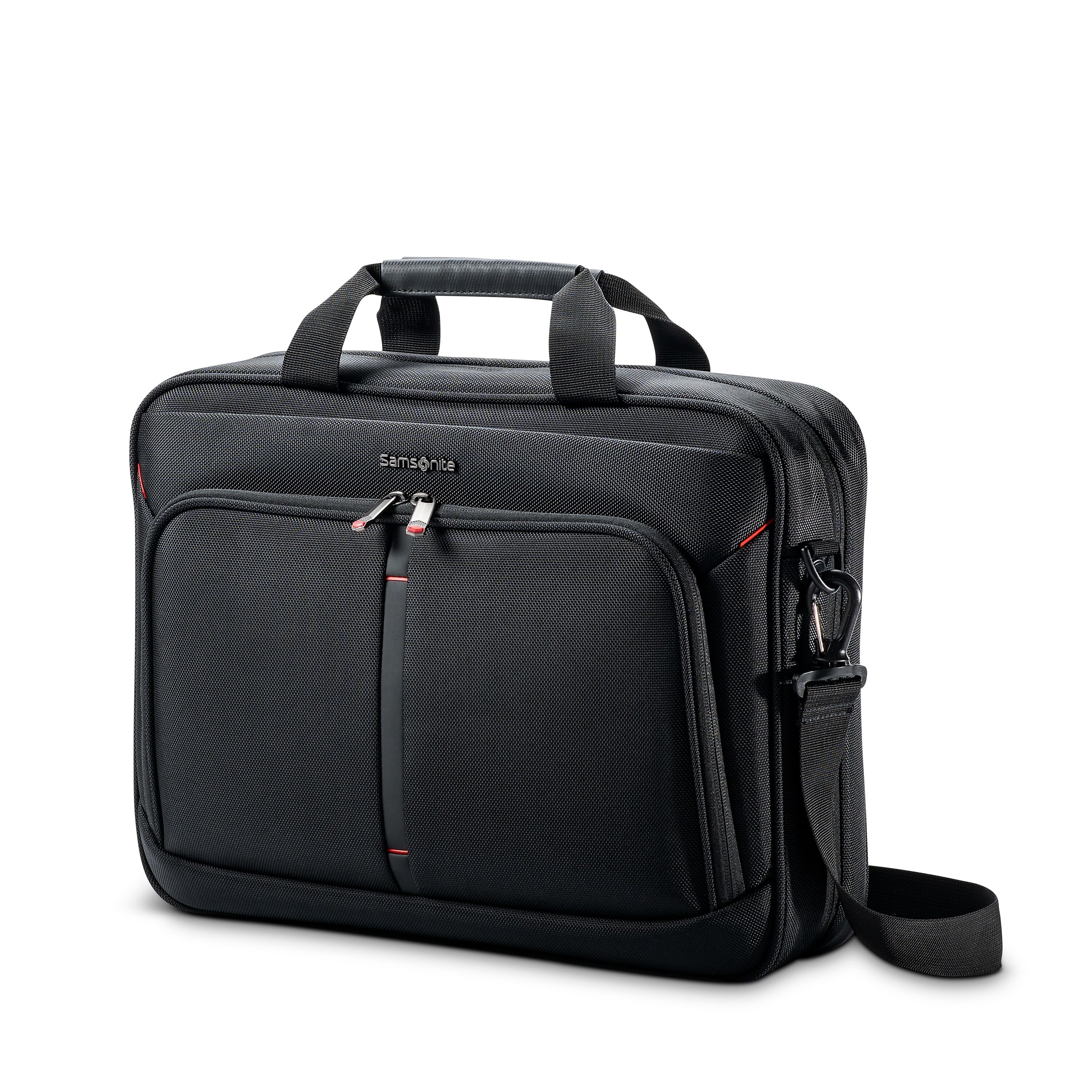 Samsonite Xenon 4.0 Expandable Nylon Briefcase, Black (147327-1041)