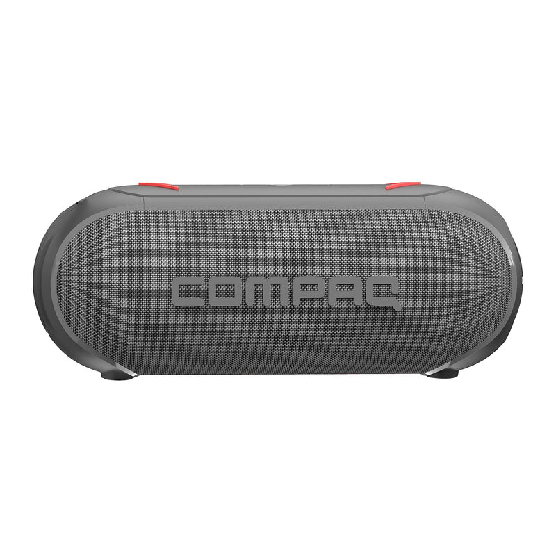 Compaq Wireless Bluetooth 10W Portable Speaker, Waterproof, Black (CMQ10W)
