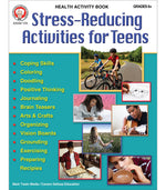 Carson Dellosa Mark Twain Stress-Reducing Activities for Teens Workbook