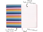 Carpe Diem Ballerina Pink Journal, 5.24" x 8.27", Wide-Ruled, 192 Pages (9370-CD)