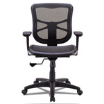 Alera Elusion Series Mesh Mid-Back Swivel/tilt Chair, Supports Up To 275 Lb, 17.9" To 21.6" Seat Height, Black