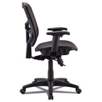 Alera Elusion Series Mesh Mid-Back Swivel/tilt Chair, Supports Up To 275 Lb, 17.9" To 21.6" Seat Height, Black