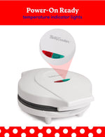 Betty Crocker 8-Inch Travel Size Pizza Maker Plus, White (BC-4959CW)