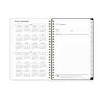 2026 Blue Sky Baccara 5" x 8" Weekly & Monthly Planner, Plastic Cover (110212-26)