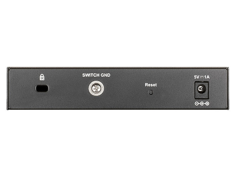 D-Link DGS-1100 Series 8-Port Gigabit Ethernet Smart Switch, Black (DGS-1100-08V2)
