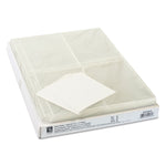 Clear Photo Pages for Eight 3.5 x 5 Photos, 3-Hole Punched, 11.25 x 8.13, 50/Box