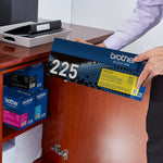 Brother TN-225 Yellow High Yield Toner Cartridge   (TN225Y)