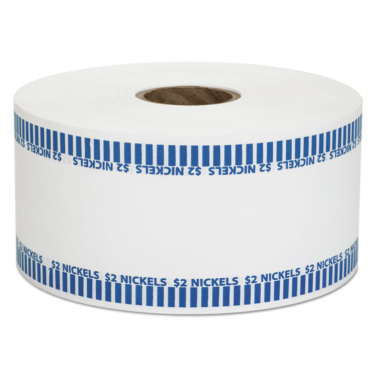 Automatic Coin Rolls, Nickels, $2, 1900 Wrappers/roll