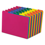Poly Top Tab File Guides, 1/5-Cut Top Tab, 1 To 30-31, 8.5 X 11, Assorted Colors, 31/set