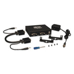 VGA with Audio Over CAT5/CAT6 Extender Splitter, Black, TAA Compliant