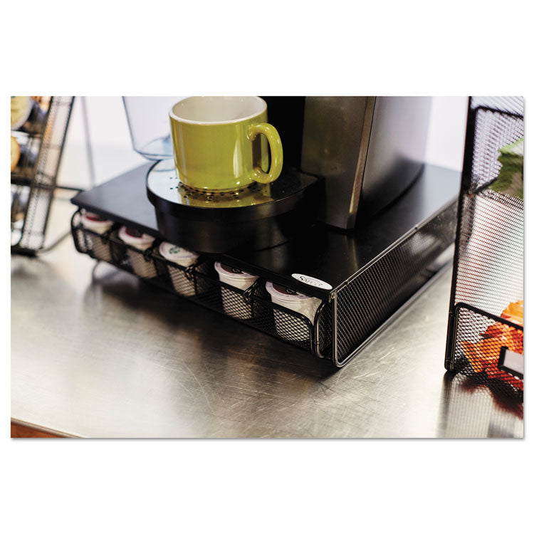 One Drawer Hospitality Organizer, 5 Compartments, 12.5 x 11.25 x 3.25, Black