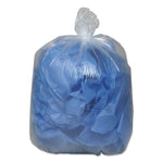 Linear Low-Density Can Liners, 16 gal, 0.6 mil, 24" x 33", Clear, 25 Bags/Roll, 20 Rolls/Carton