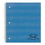 Single-Subject Wirebound Notebooks, Medium/College Rule, Randomly Assorted Kolor Kraft Front Covers, (80) 11 x 8.88 Sheets