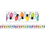 Teacher Created Resources Die-Cut Border Trim, 2.75" x 2.92', Colorful Holiday Lights, 12/Pack, 6 Packs/Bundle (TCR6952-6)
