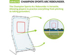 Champion Sports Baseball Arc Rebounder, Multicolor (AR4272)