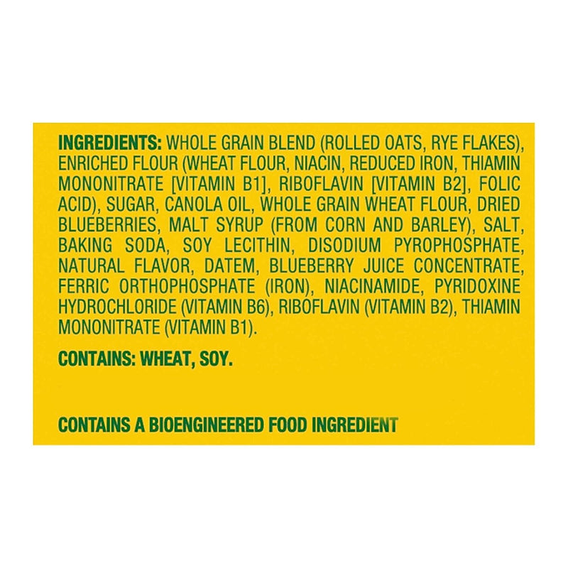 BelVita Blueberry Breakfast Bar, 1.76 oz., 8 Bars/Box (GEN02908)