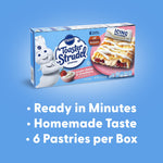Pillsbury Toaster Strudel, Cream Cheese Strawberry, 11.7 oz, 36/Pack (600-04141)