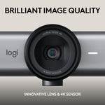 Logitech MX BRIO 705 4K Webcam, 8.5 Megapixel (960-001529)