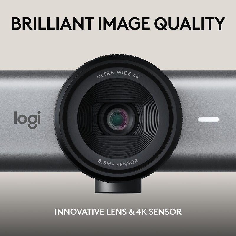 Logitech MX BRIO 705 4K Webcam, 8.5 Megapixel (960-001529)