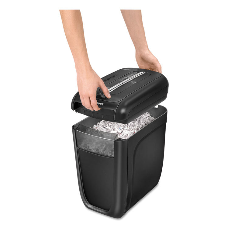 Powershred 60cs Cross-Cut Shredder, 10 Manual Sheet Capacity