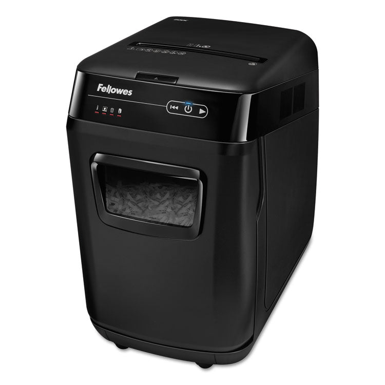 Automax 200c Auto Feed Cross-Cut Shredder, 200 Auto/10 Manual Sheet Capacity