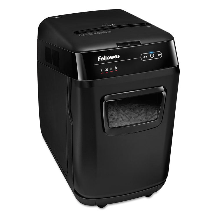 Automax 200c Auto Feed Cross-Cut Shredder, 200 Auto/10 Manual Sheet Capacity