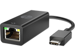 HP USB-C to RJ-45  Adapter, Female to Male, Black  (4Z527AA)