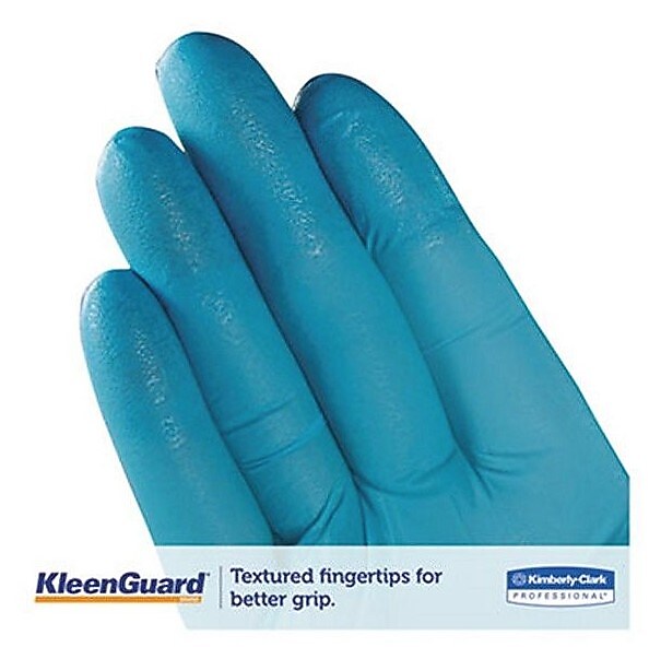 Kimberly-Clark G10 Nitrile Gloves, XS, Blue, 100/Carton (KCC57370)