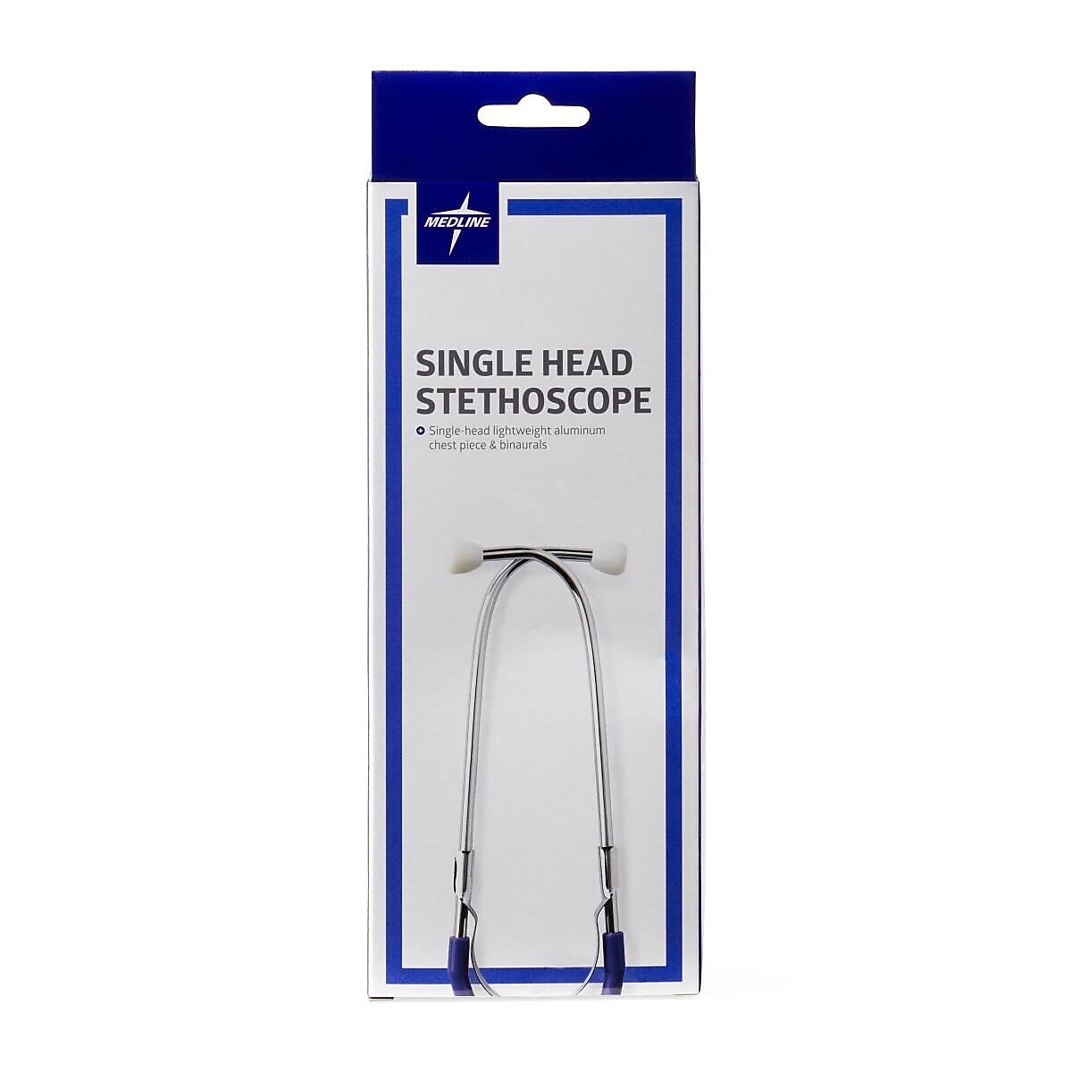 Medline Single Head Stethoscope, Blue (MDS926103)