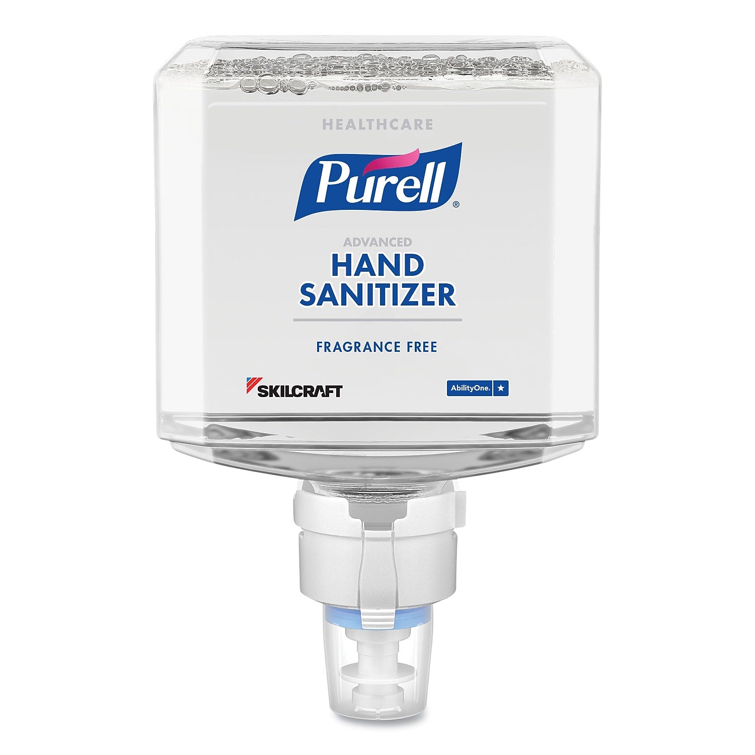 AbilityOne SKILCRAFT 70% Alcohol Foaming Hand Sanitizer Refill for ES ES8, 1200 mL., 2/Box (NSN6941820)