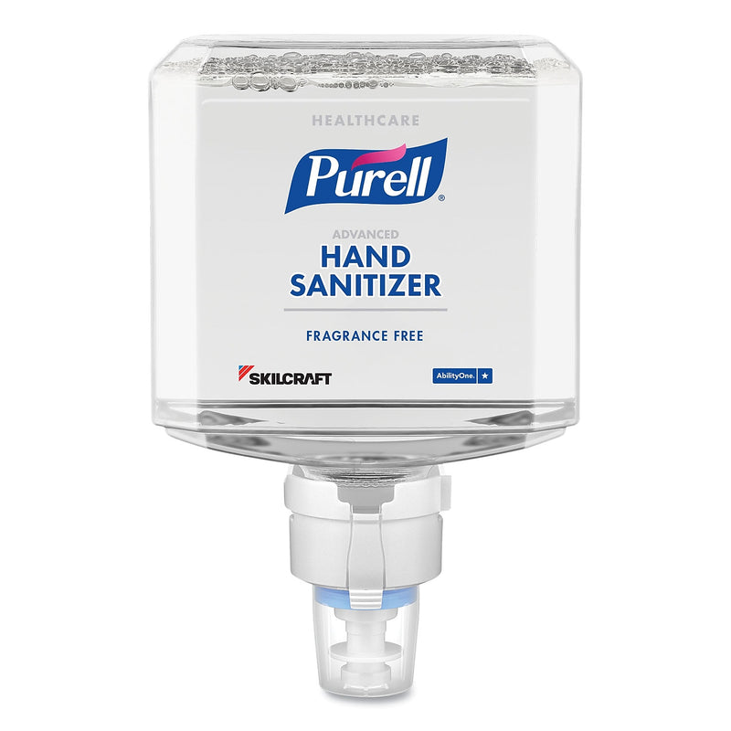 AbilityOne SKILCRAFT 70% Alcohol Foaming Hand Sanitizer Refill for ES ES8, 1200 mL., 2/Box (NSN6941820)