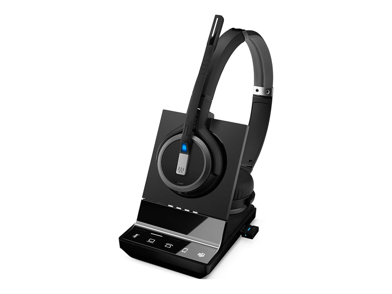 EPOS IMPACT SDW 5066T MS Stereo Noise Cancelling Bluetooth Wireless On Ear Headset, Black (1001034)