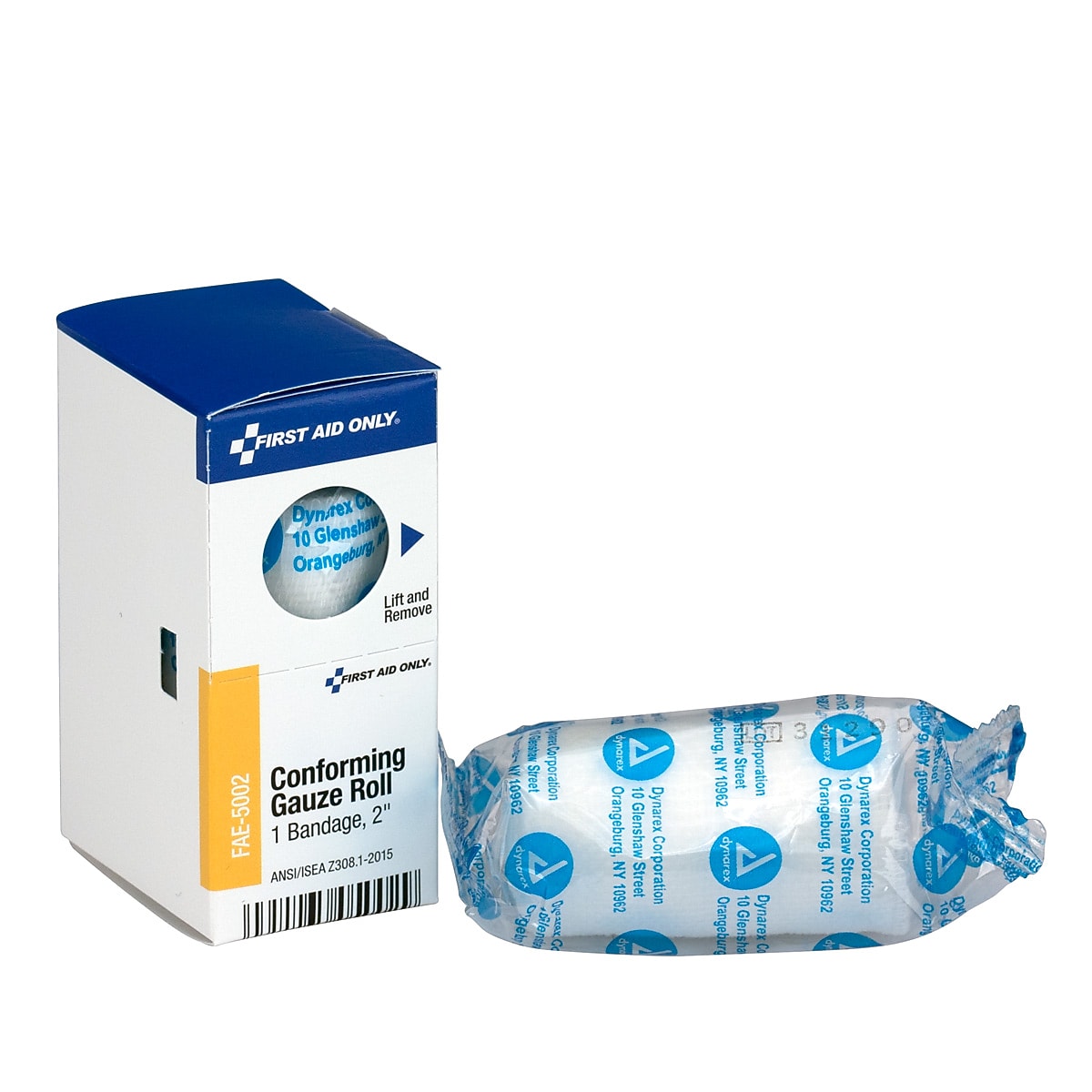SmartCompliance First Aid Only Conforming Gauze Roll, 1-Ply, 2" x 4 Yards (FAE-5002)