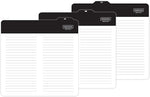Vaultz Vinyl Record Storage Dividers, Paperboard, Black, 25/Pack (VZ00550)