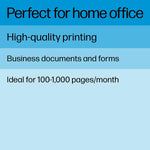 HP LaserJet M110w Wireless Black & White Printer, Print Only, Best for Home Office (7MD66F)