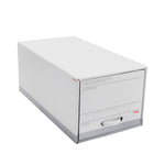 Staples Medium Duty File Drawers, Letter, White/Gray, 6/Carton (TR59225)